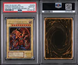 Yugioh G4 Winged Dragon Of Ra Psa10 Gem Mint - Image 3