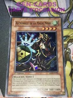 CARTE Yu Gi Oh ALCHIMISTE DE LA MAGIE NOIRE ABPF-FR082 1ere edition - Image 1