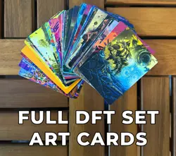 Aetherdrift MTG Art Cards – Complete 54-Card Set (No Stamp) - Image 2