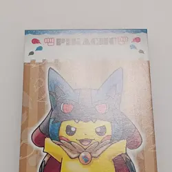 Pikachu with Mega Lucario Poncho Pokemon Center Business Card From Japan - Image 5