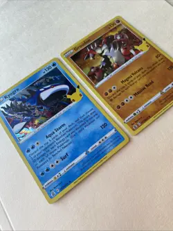 Holo Kyogre & Groudon Celebrations 2 Card Set - NM! - Image 3