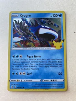 Holo Kyogre & Groudon Celebrations 2 Card Set - NM! - Image 5