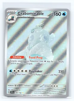 Miscellaneous Cards & Products #149/142 Crabominable - Image 1