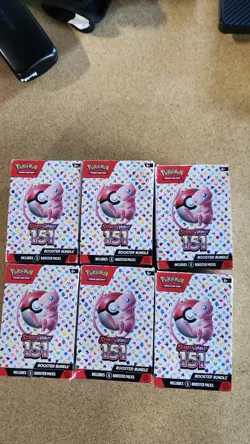 Pokemon Pokemon 151 Scarlet Violet Booster Bundle English TCG - Image 1