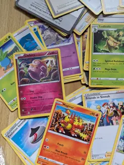 Huge Pokemon Card Lot Bundle 500+ Cards Tins Sleeves Binder Extras Bulk Collect - Image 5