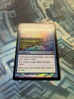 MTG Foil Declaration of Naught EX/LP+ Morningtide - Image 2