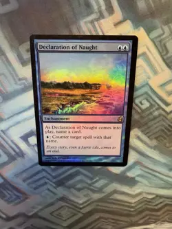 MTG Foil Declaration of Naught EX/LP+ Morningtide - Image 3