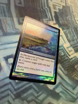MTG Foil Declaration of Naught EX/LP+ Morningtide - Image 5