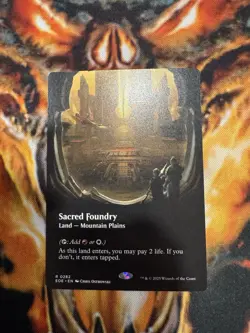 Sacred Foundry (Borderless) Edge of Eternities Regular - Image 1