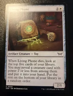 Living Phone 0020 Common Duskmourn: House Of Horror Magic: The Gathering - Image 1