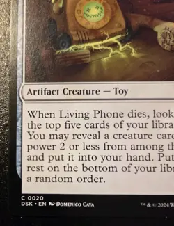 Living Phone 0020 Common Duskmourn: House Of Horror Magic: The Gathering - Image 4