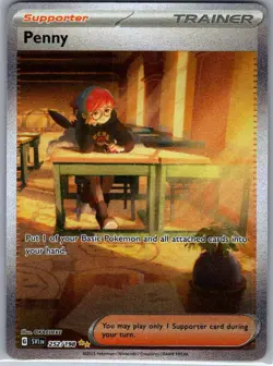 Penny 252/198 SIR SV01: Scarlet & Violet Base Set - Pokemon Card - NM - Image 1
