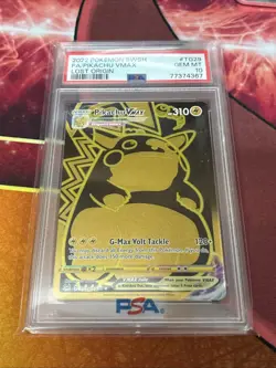 PIKACHU ⚡VMAX PSA 10 • POKEMON SWORD & SHIELD LOST ORIGIN #TG29 FULL ART 10 - Image 1