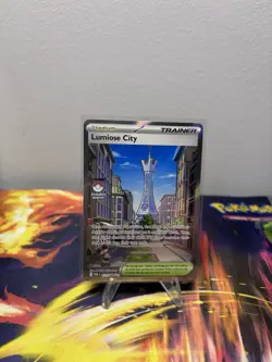 Lumiose City 111/088 Ultra Rare Perfect Order Pokemon - Pack Fresh Near Mint NM - Image 1