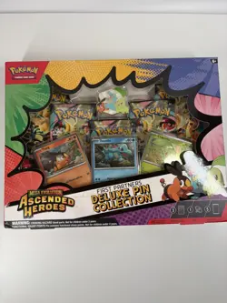 Pokemon TCG: Ascended Heroes First Partners Deluxe Pin Collection ✅ New & Sealed - Image 1