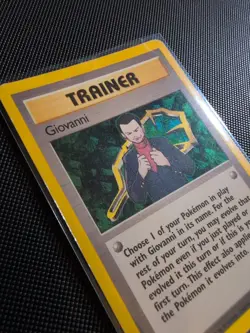 Giovanni 18/132 - Gym Challenge Unlimited Holo Rare Pokemon TCG NM - Image 2
