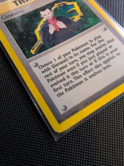 Giovanni 18/132 - Gym Challenge Unlimited Holo Rare Pokemon TCG NM - Image 3