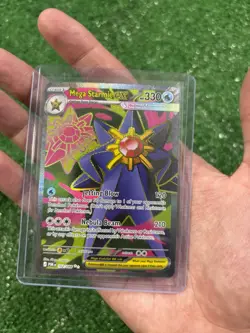 Mega Starmie EX 102/088 Full Art Ultra Rare Pokemon TCG: Perfect Order - Image 1