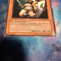 Yu-Gi-Oh! "Penumbral Soldier Lady" SOD-EN033 | Ultimate Rare | 1st Edition | VLP - Image 4