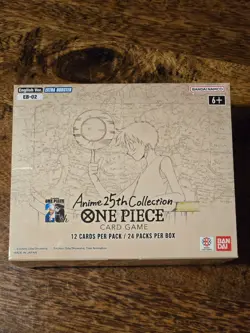 One Piece TCG EB-02 Anime 25th - English Display - SEALED EB02 Booster Box - Image 1