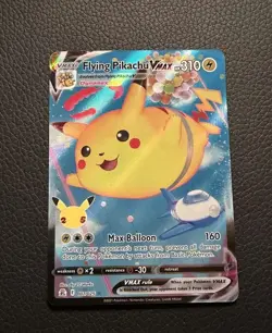 Pokemon Flying Pikachu VMAX 007/025 Celebrations Promo card. Near Mint. - Image 1