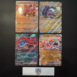 Pokemon TCG - EX Card 4-Card Lot - Ultra Rare Holo - NM - Image 1