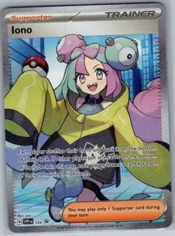 Iono SVP 124 SV: Scarlet & Violet Promo Cards - Pokemon Card - NM - Image 1