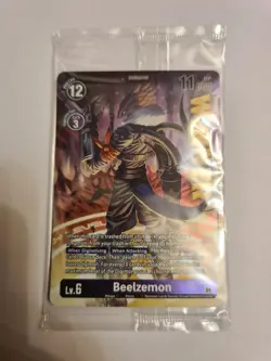 Beelzemon EX2-044 SR Beelzemon Special WINNER Promo FOIL Digimon Card Game - Image 1