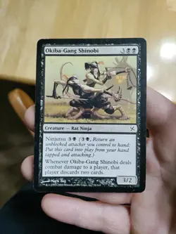 Okiba-Gang Shinobi 76 - MTG - Betrayers of Kamigawa - LP - Image 1