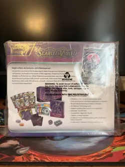 Pokemon TCG Scarlet & Violet Elite Trainer Box (ETB) - Miraidon - New and Sealed - Image 1