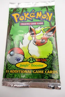 Wizards of the Coast First Edition Pokemon Jungle Booster Pack - Image 3