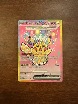Pokemon TCG Pikachu ex 277/217 Ascended Heroes Special Illustration Rare NM SIR - Image 1