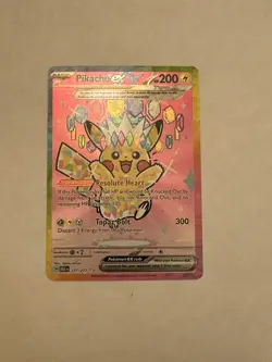 Pokemon TCG Pikachu ex 277/217 Ascended Heroes Special Illustration Rare NM SIR - Image 2