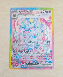 Sylveon 156/131 Pokemon Card - Prismatic Evolutions Eeveelution - Image 1