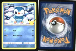 Piplup 020/025 Promo McDonald's 25th Anniversary Promos Pokemon Lightly Played - Image 3