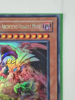 Yu-Gi-Oh Red Dragon Archfiend/Assault Mode Crimson Crisis CRMS-EN004 Ghost Unlim - Image 3