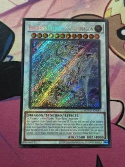 ⚠ MISPRINT ERROR HOLO BLEED ⚠ Blue-Eyes Ultimate Spirit Dragon (Secret) SDWD🔥 - Image 2