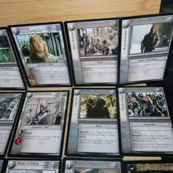 The Lord of the Rings TCG Gondor Card Bundle x 57 Aragorn Boromir Faramir - Image 5