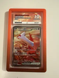 ACE 10 Latias ex 239/191 Pokemon Card Sv08: Surging Sparks Holo GEM MINT - Image 1
