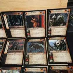 The Lord of the Rings TCG Moria Goblin Orc Balrog Card Bundle x 62 - Image 5