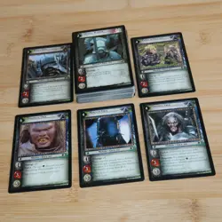 The Lord of the Rings TCG Uruk-Hai Saruman Isengard Card Bundle x 73 - Image 2