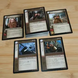 The Lord of the Rings TCG Dwarves Card Bundle x 59 Gimli - Image 2