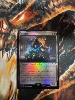 Nazgul Magic: The Gathering Tales of Middle-Earth Card #0333 Foil - Image 1