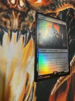 Nazgul Magic: The Gathering Tales of Middle-Earth Card #0333 Foil - Image 3