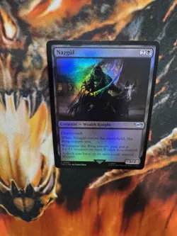 Nazgul Magic: The Gathering Tales of Middle-Earth Card #0333 Foil - Image 4