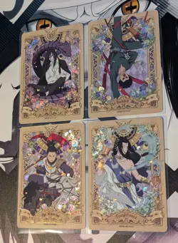 NRB08-MR-001-004 Lot of 4 MR Super Rare Holo foil Card Naruto Kayou CCG TCG Card - Image 2