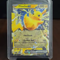 Pokemon Pikachu ex Double Rare Holo 063/193 Sv02: Paldea Evolved EX Card - Image 1