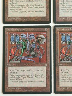4x Icy Manipulator | Ice Age | MTG | Magic The Gathering - Image 4