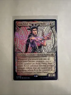 MTG Anim Pakal, Thousandth Moon LCI 0300 R NM Regular Showcase - Image 1