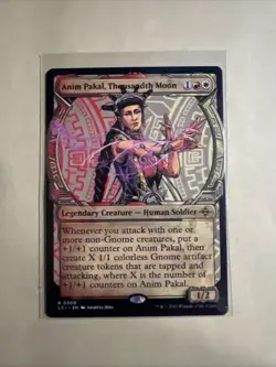 MTG Anim Pakal, Thousandth Moon LCI 0300 R NM Regular Showcase - Image 2